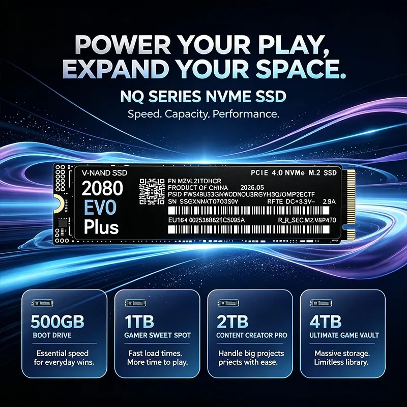 SSD ภายในสำหรับเล่นเกม รุ่น 20 - M.2 Nvme 4Tb Pcie 4.0 Ssd บทวิจารณ์และราคา
