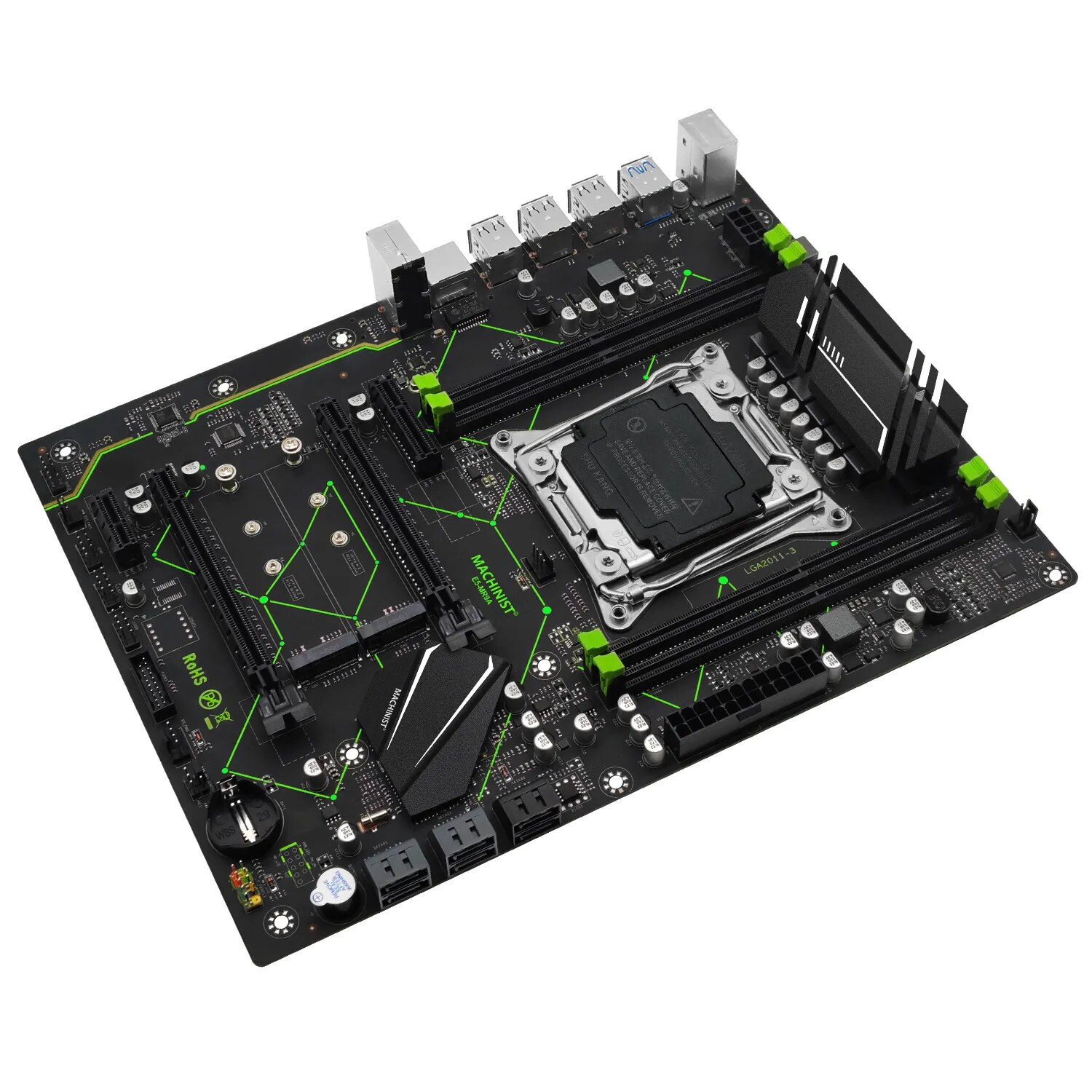 MACHINIST E5 MR9A V1.0 X99 เมน - X99 Dual Cpu Motherboard Combo บทวิจารณ์และราคา